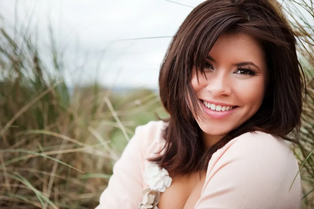 Woman Smiling