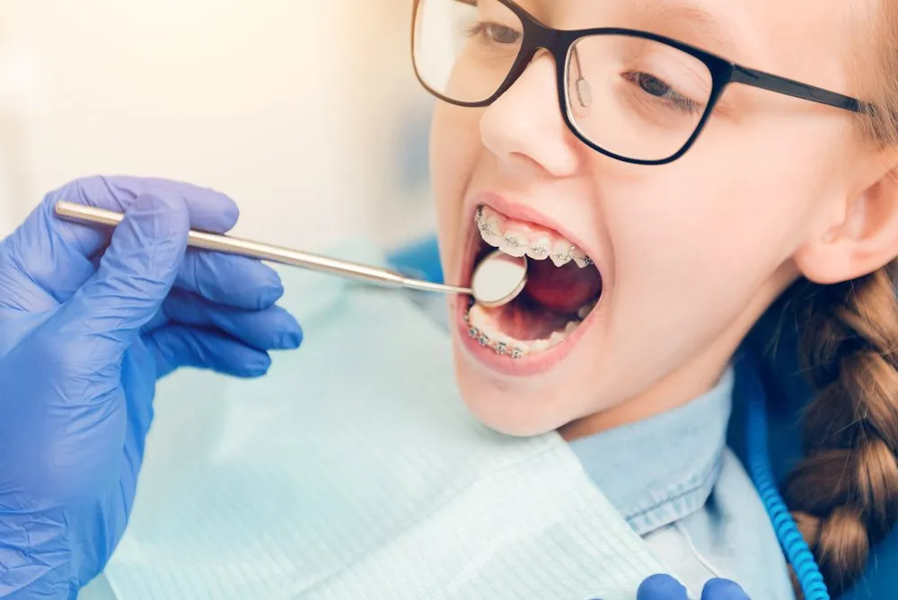 Young Girl in a dental chair 